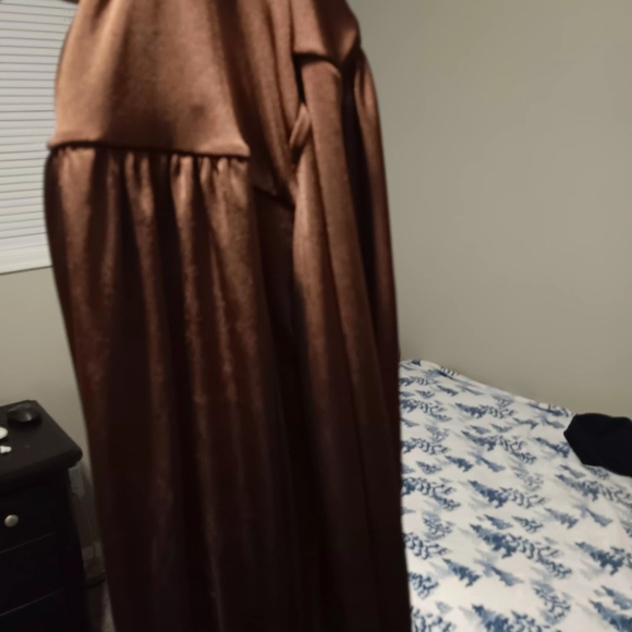 Free People Chocolate Brown Long Sleeve Bodysuit - Picture 6 of 16